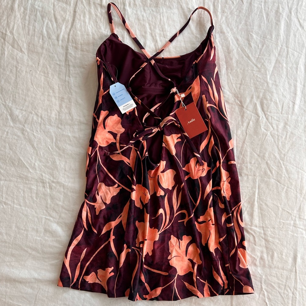 NWT ANDIE X LANDS END Fiji Tugless Swim Dress ~ Size Medium - Picture 4 of 6